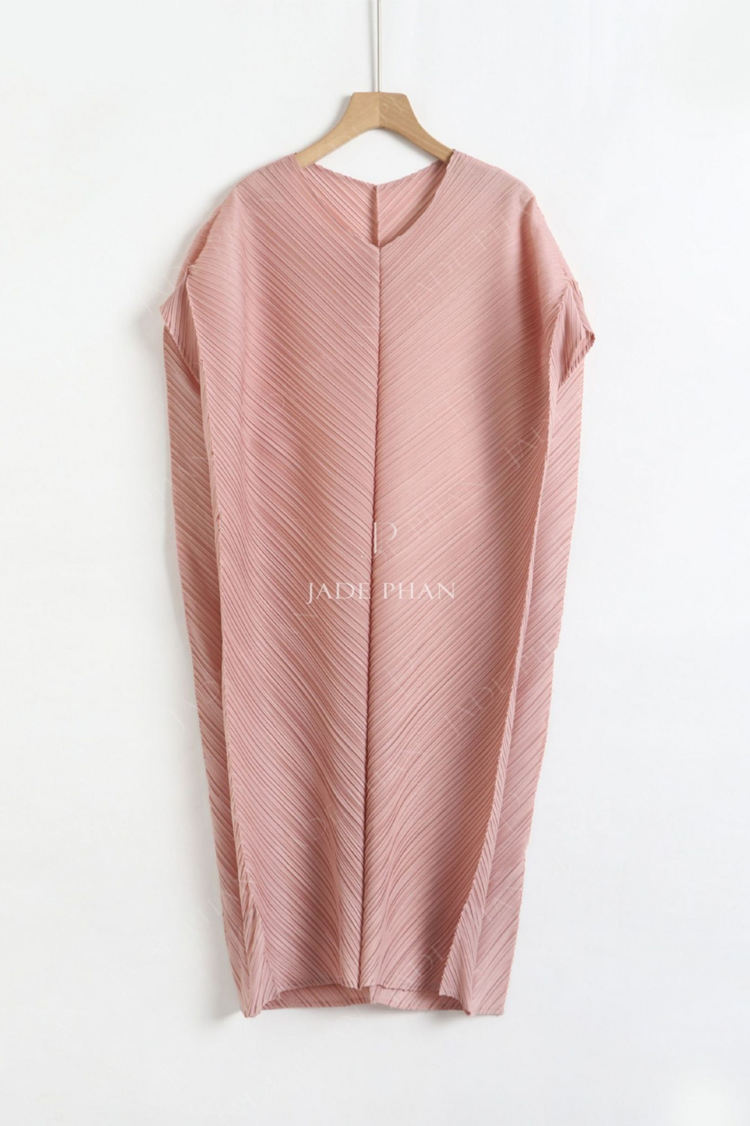 BOISE Pleated Dress - Pink
